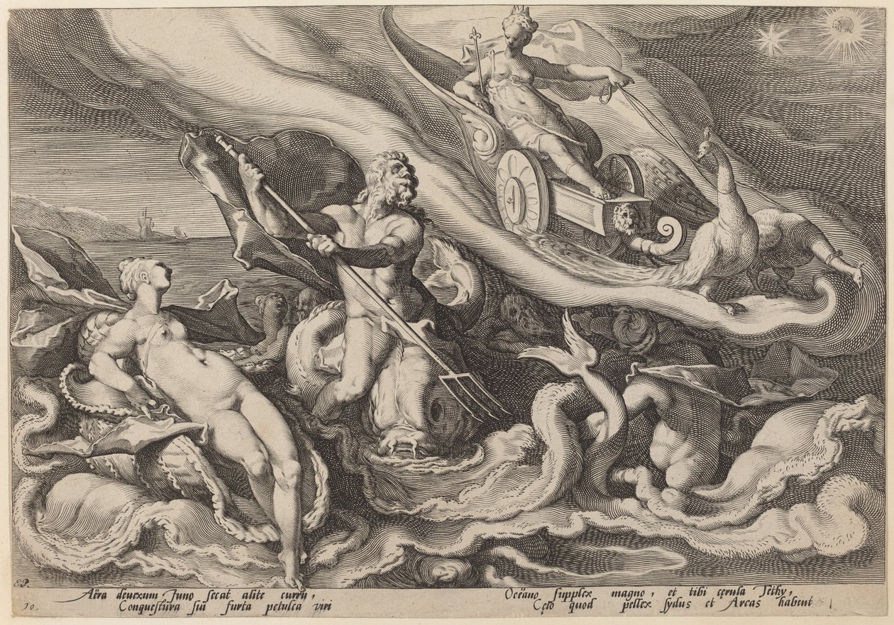 Juno, Oceanus ve Tethys