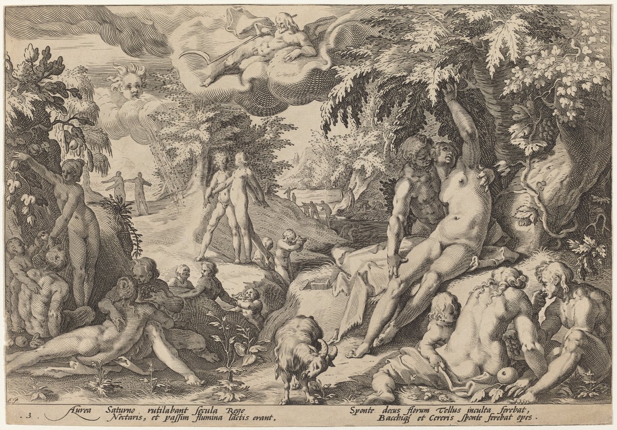 Altın Çağ by Workshop of Hendrick Goltzius, after Hendrick Goltzius