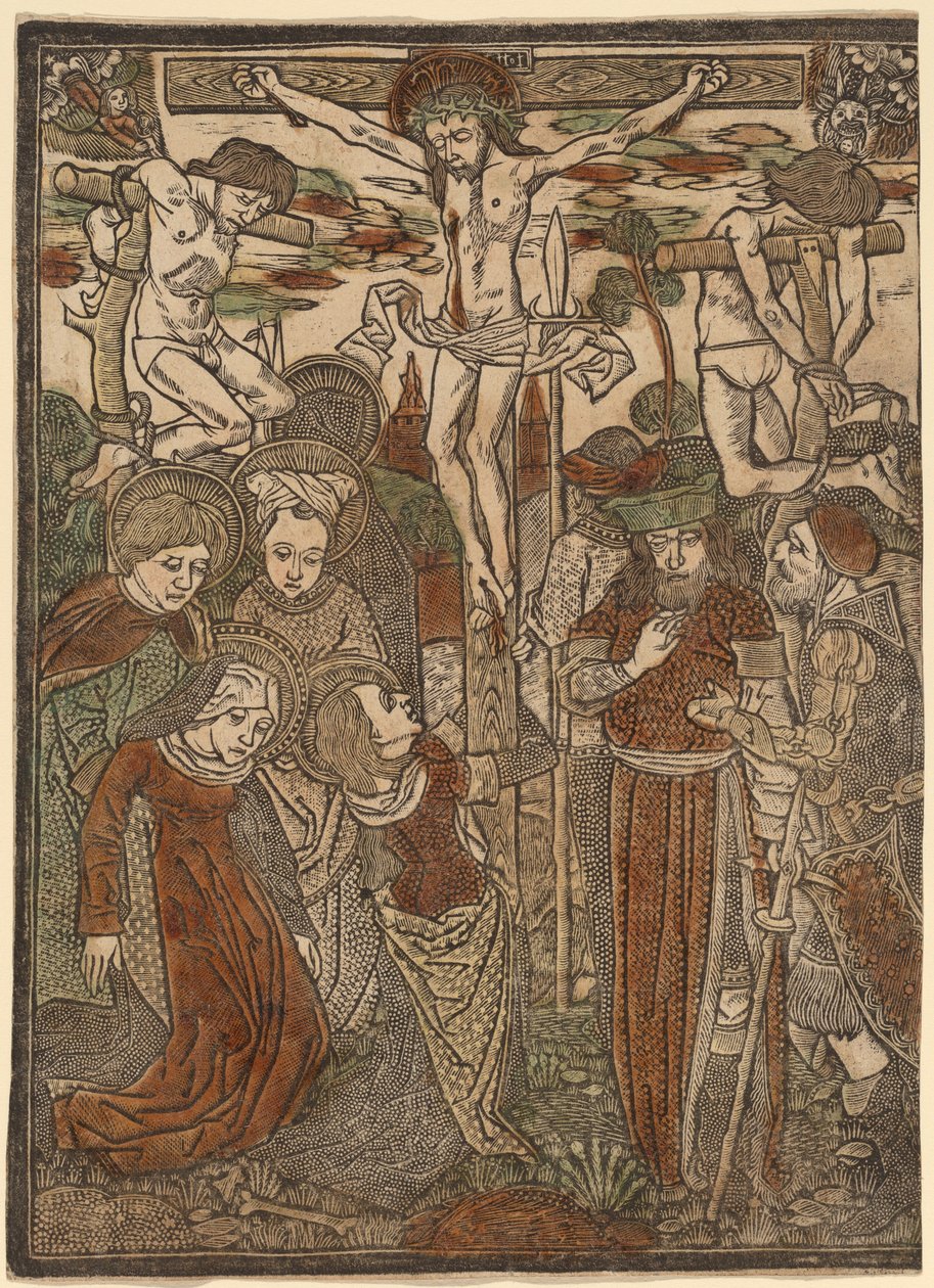 Çarmıha Gerilme by Workshop of Master of Jesus in Bethany
