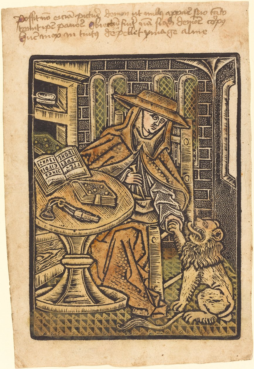 Aziz Jerome by Workshop of Master of the Aachen Madonna