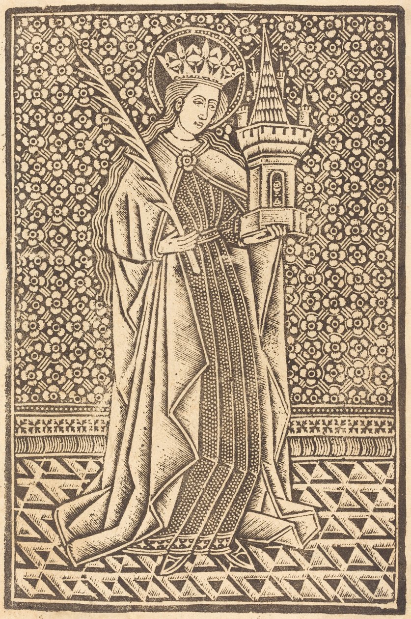 Aziz Barbara by Workshop of Master of the Cologne Arms