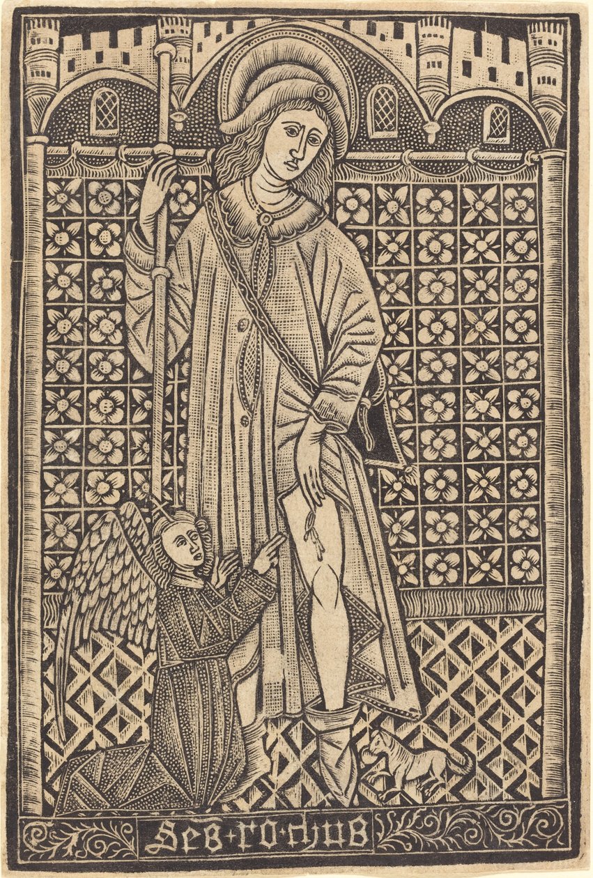 Saint-Roche by Workshop of Master of the Cologne Arms