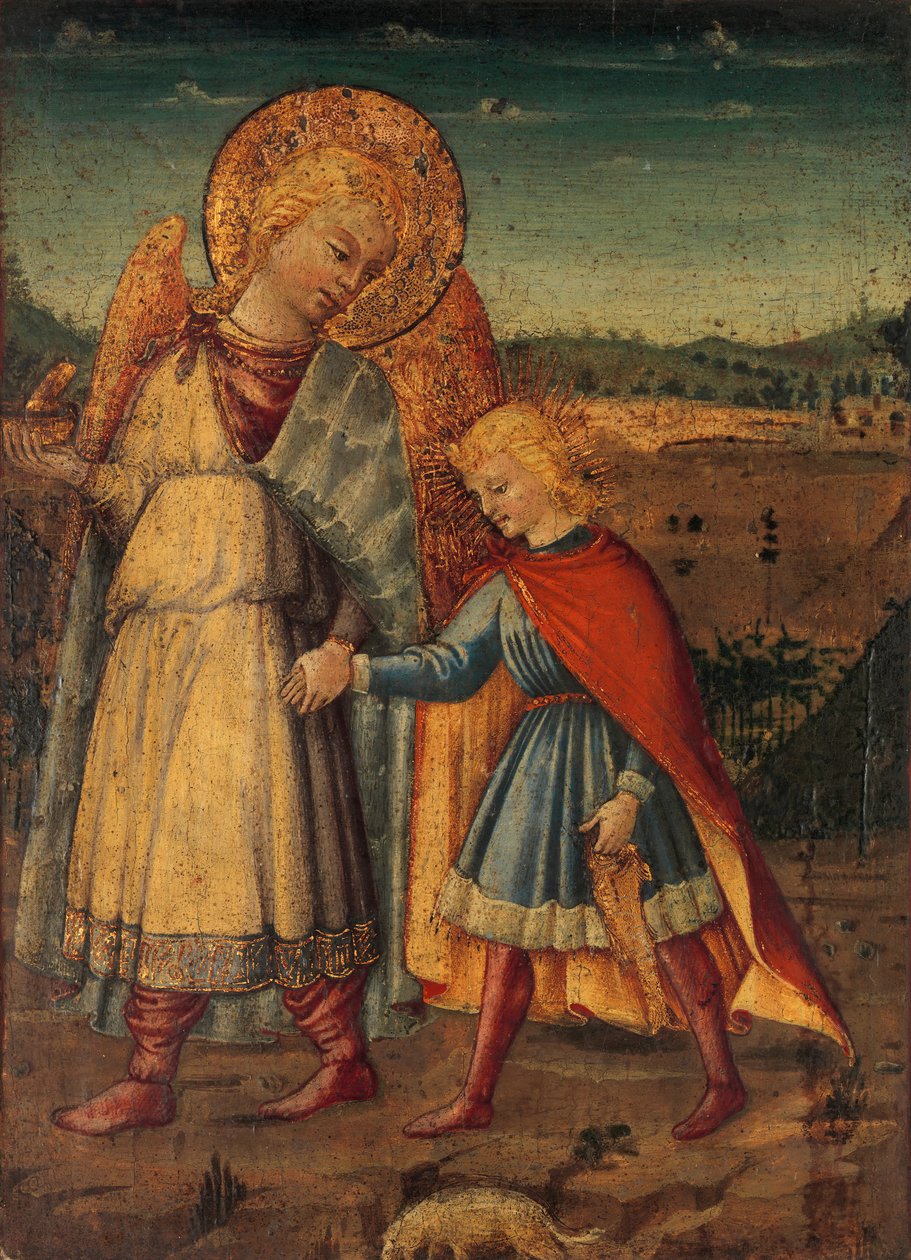 Başmelek Raphael ve Tobias, 1460
