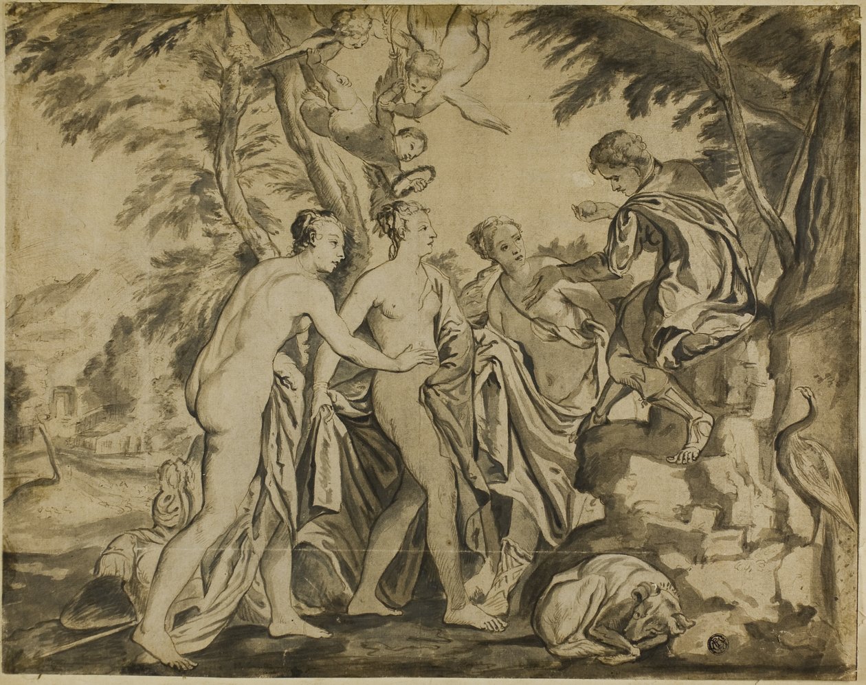 Paris'in Yargısı by Workshop of Paolo Veronese