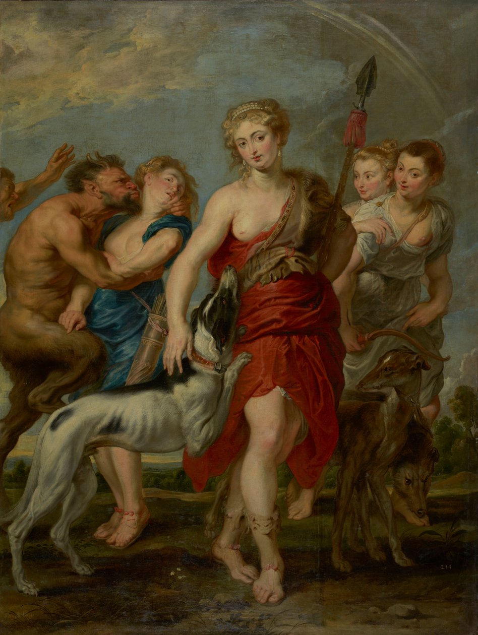 Diana ve Perileri Avda by Workshop of Peter Paul Rubens