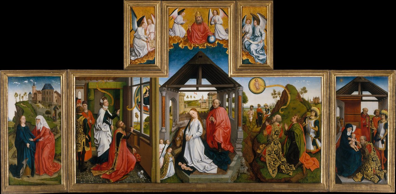 Doğuş, 15. yüzyılın ortalarında. by Workshop of Rogier van der Weyden