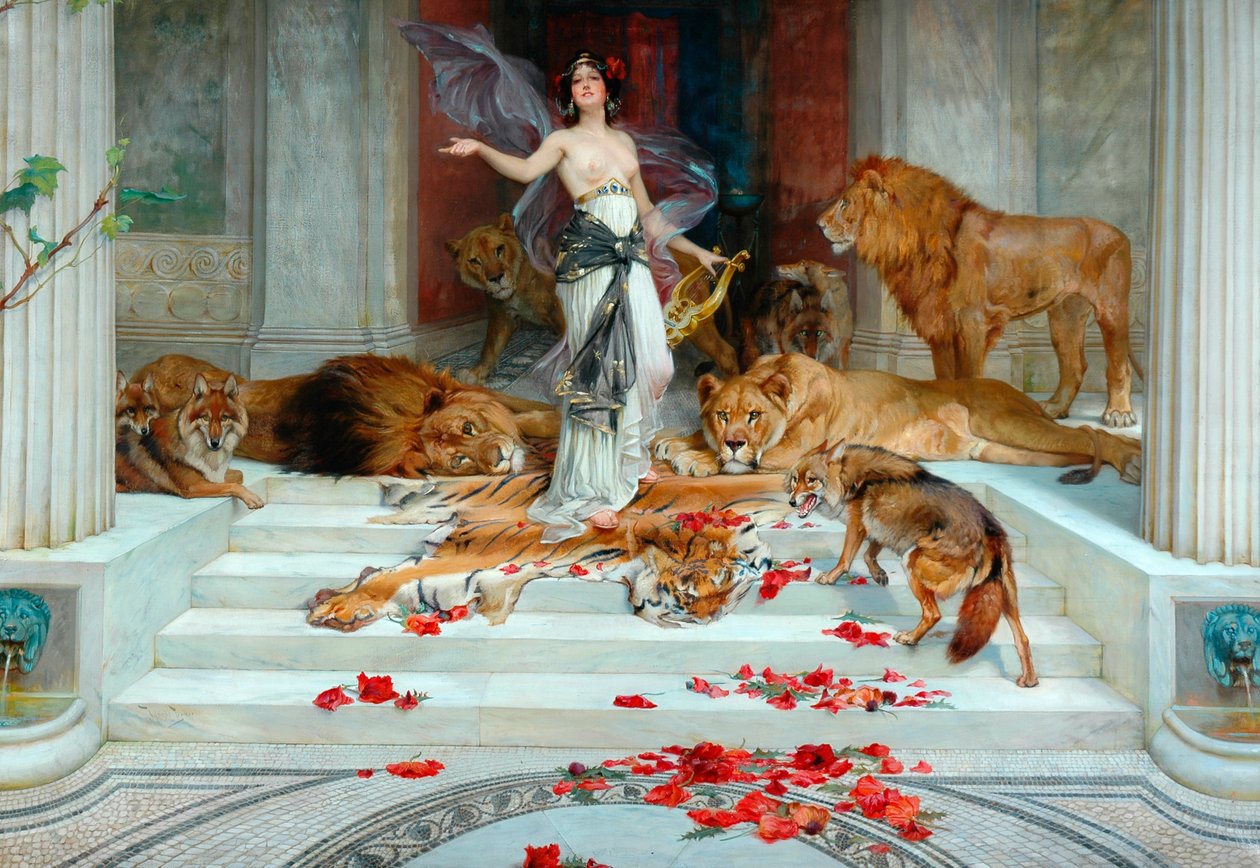Circe, yaklaşık 1889 by Wright Barker