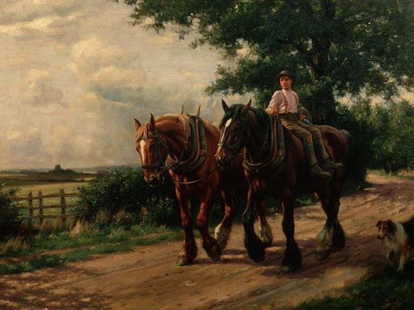 Ev yolunda by Wright Barker