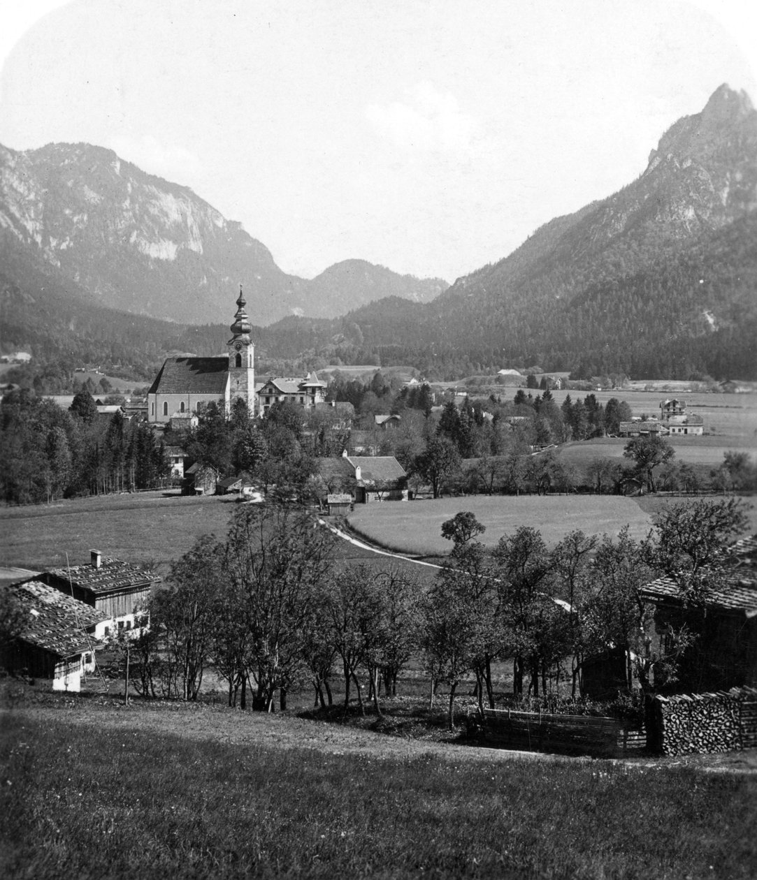 Bad Reichenhall ve Grossgmain, Almanya ve Avusturya, 1900
