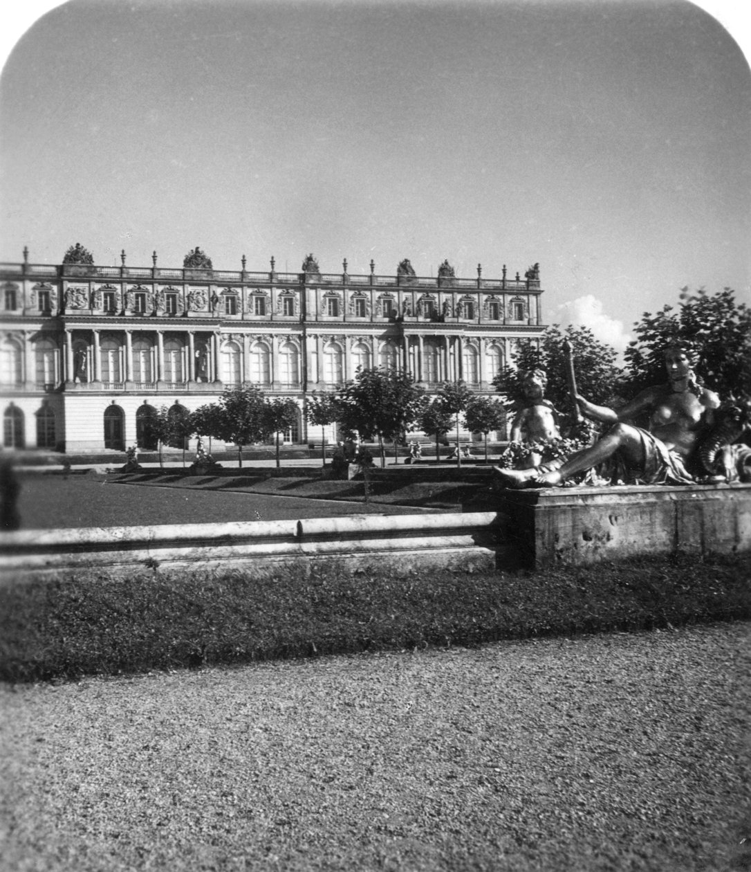 Herrenchiemsee Sarayı, Bavyera, Almanya, 1900