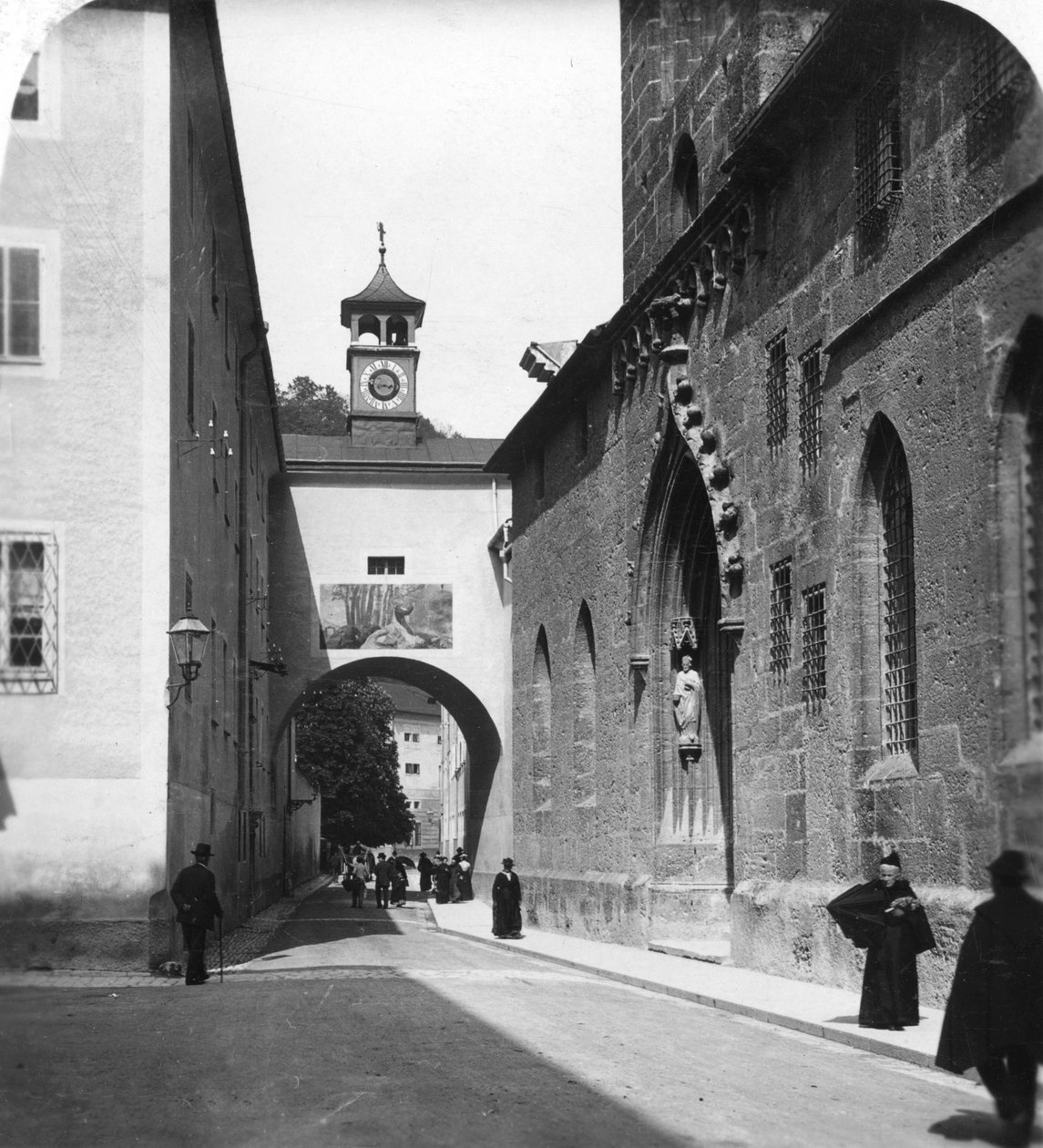 Parish Church Porta, Salzburg, Avusturya, c1900s. by Wurthle and Sons