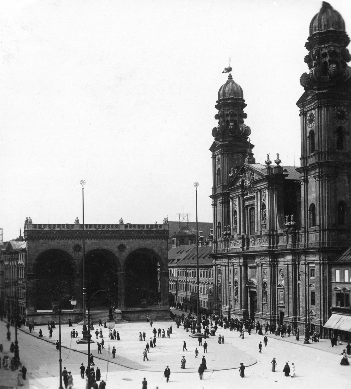 Katolik Tiyatro Kilisesi St Cajetan, Münih, Almanya, 1900