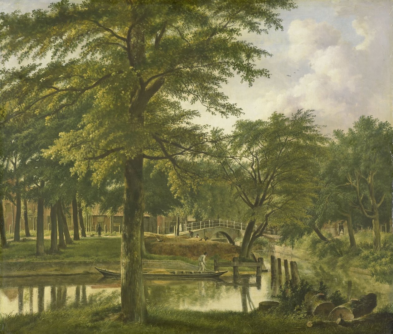 Bolwerk, Haarlem yakınlarındaki Nieuwe Gracht
