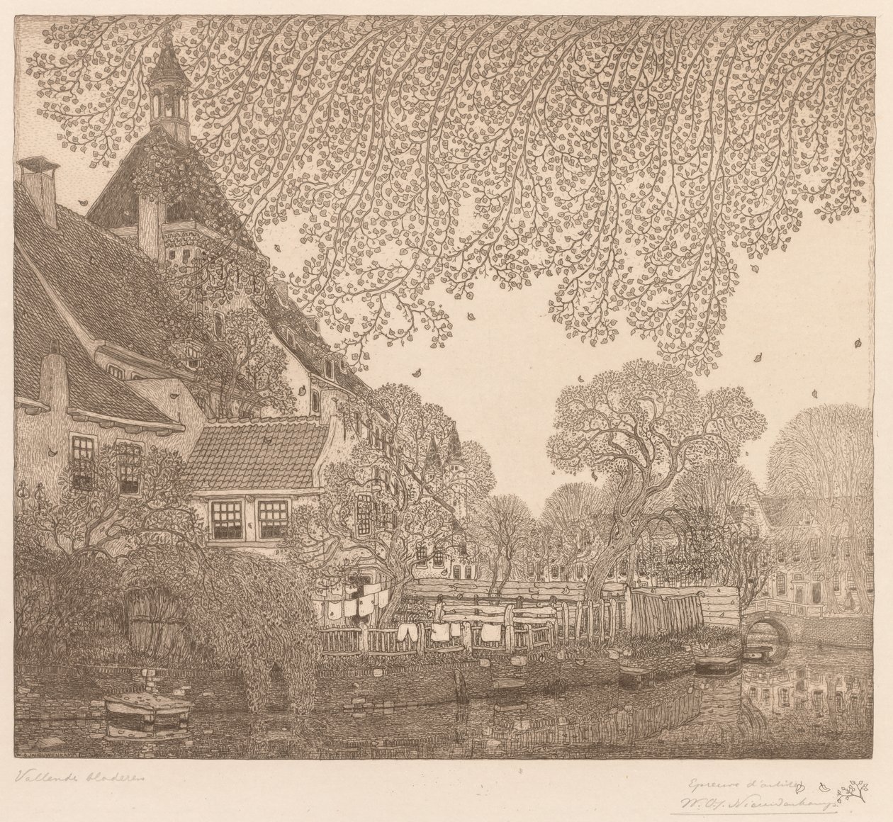 Düşen Yapraklar, Amersfoort by Wynand Otto Jan Nieuwenkamp