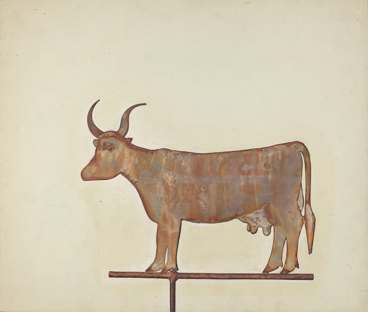 İnek Rüzgar Gülü, c. 1938. by Wynna Wright