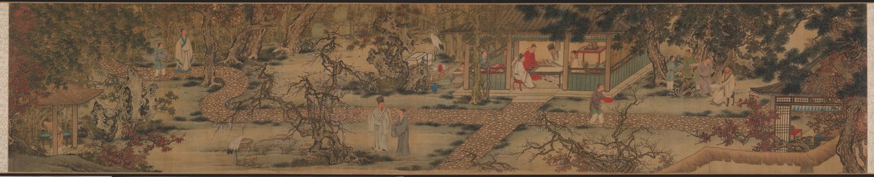 Koku Dağının Dokuz Büyükleri, 1426-1452. by Xie Huan