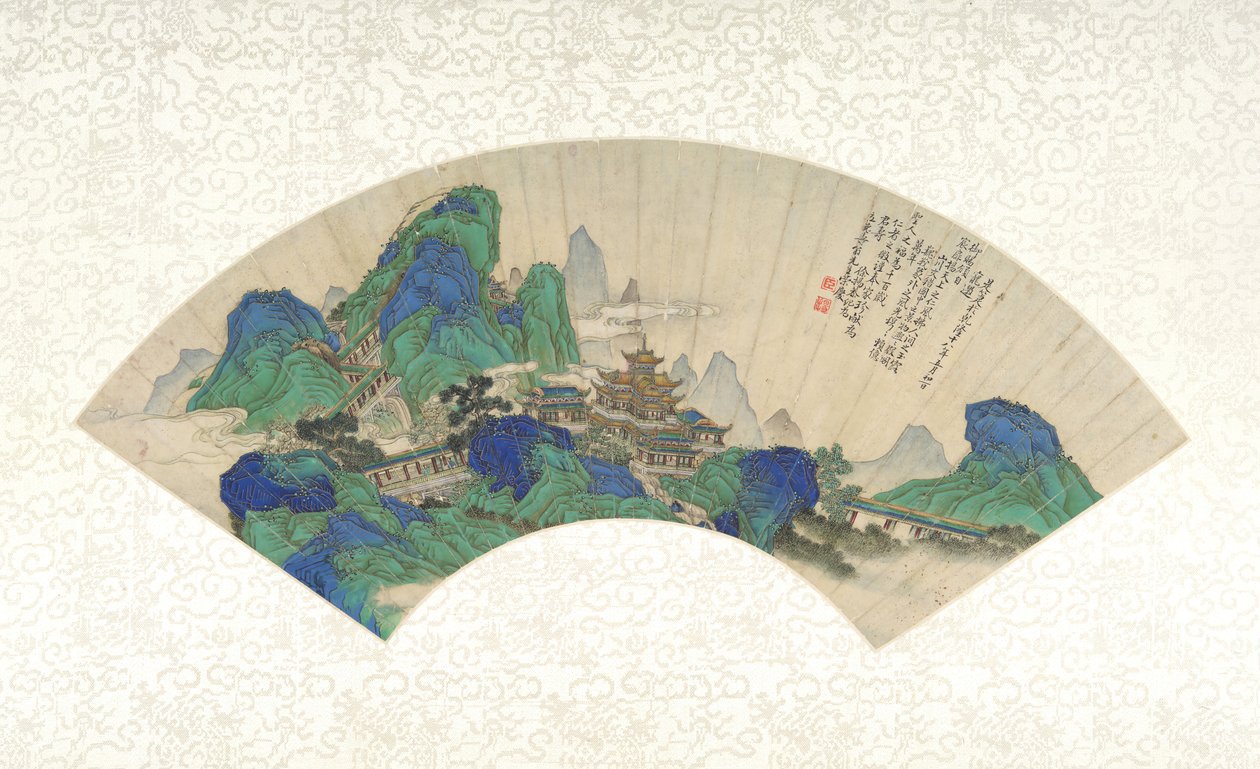 Ölümsüzlerin Sarayları, 1753 tarihli. by Xu Yang