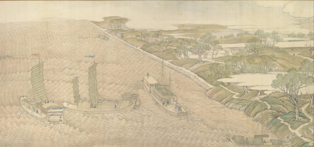 Qianlong İmparatorları Güney Teftiş Turu, Parşömen Dört: Huai