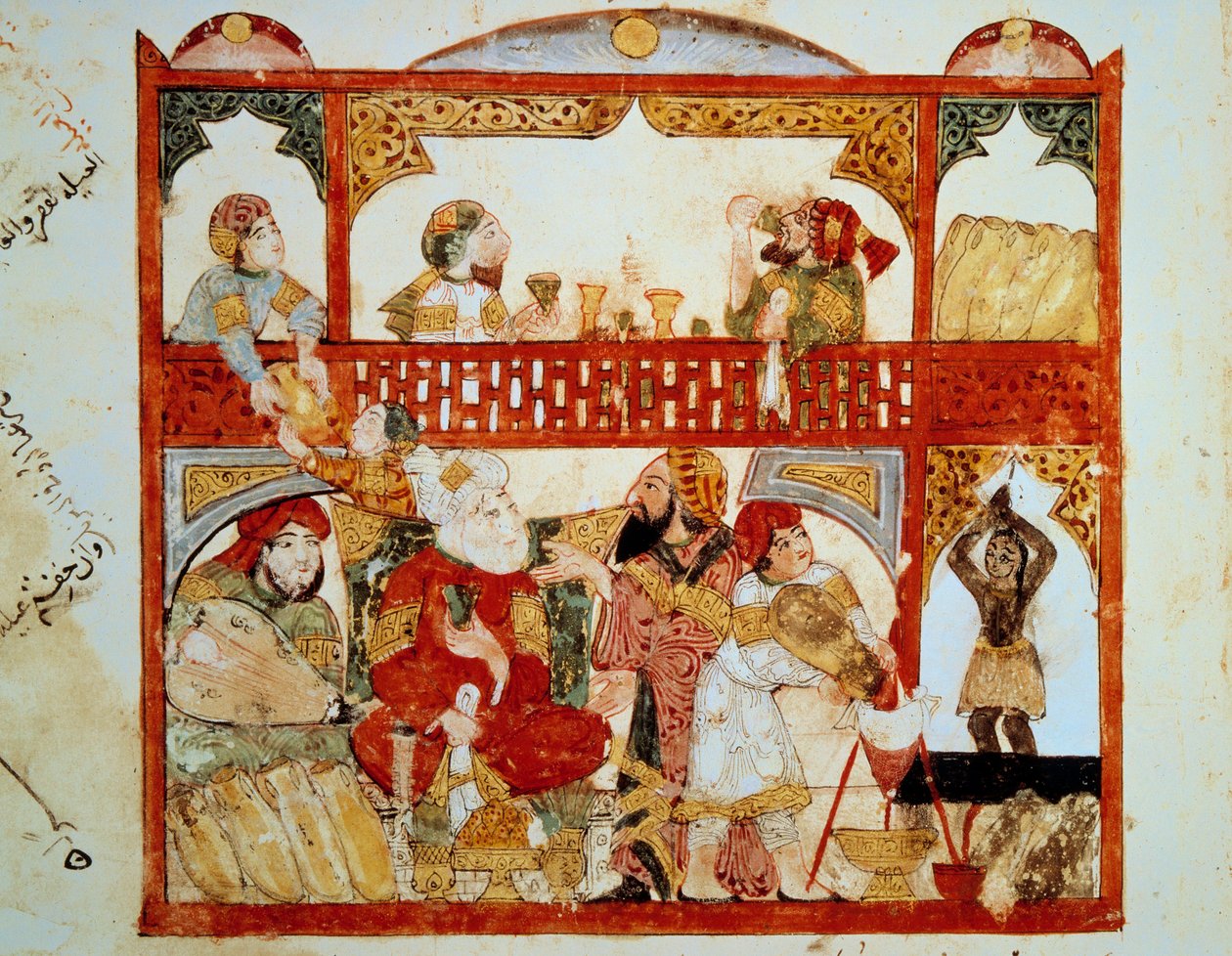 Gezgin gezgin Abu-Zayd by Yahya ibn Mahmud Al Wasiti