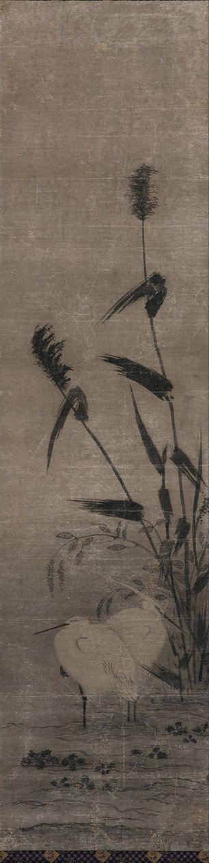 iki balıkçıl by Yamaguchi Sekkei