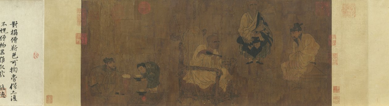 唐 閻立本 蕭翼賺蘭亭圖 by Yan Liben