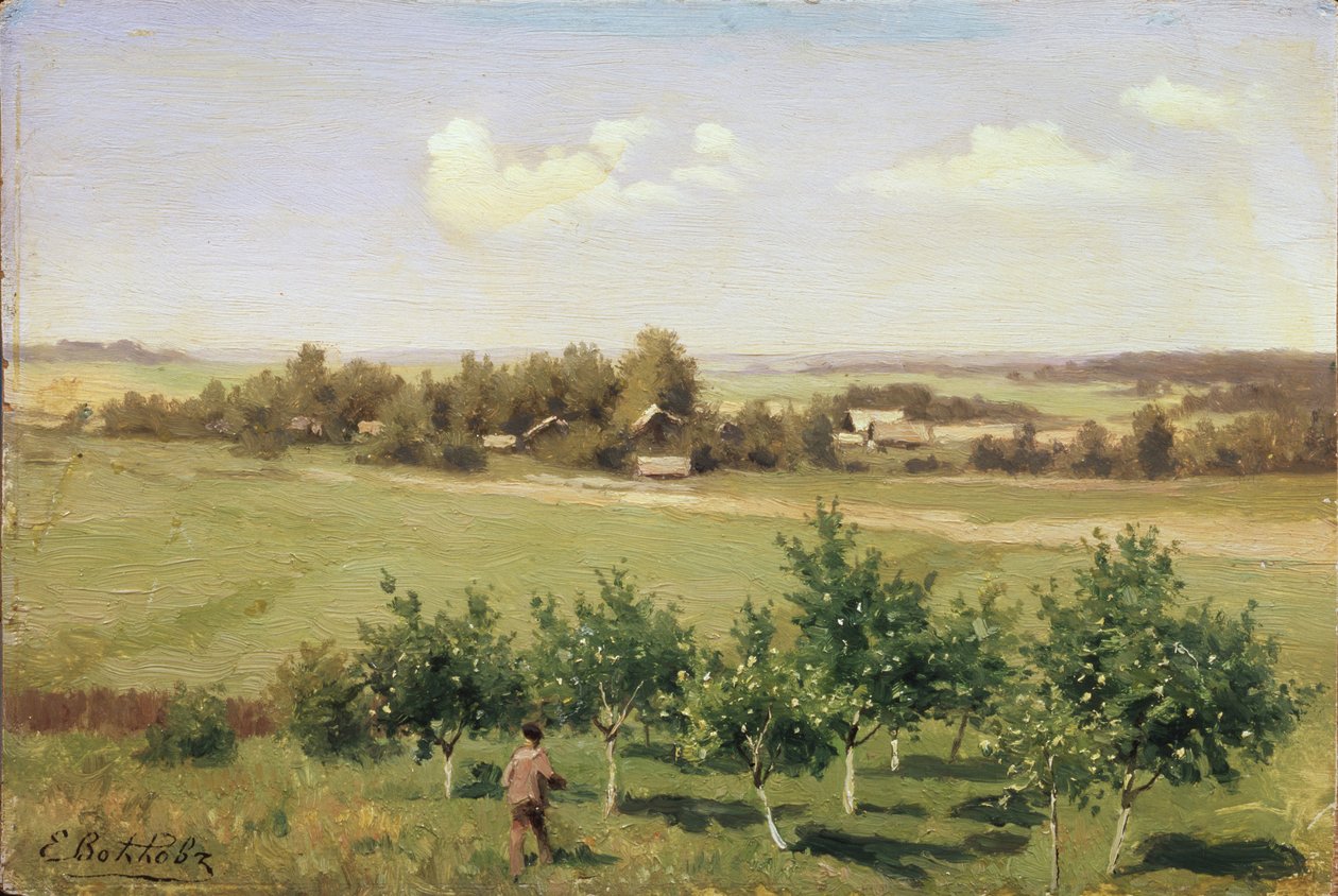 bir yaz günü by Yefim Yefimovich Volkov
