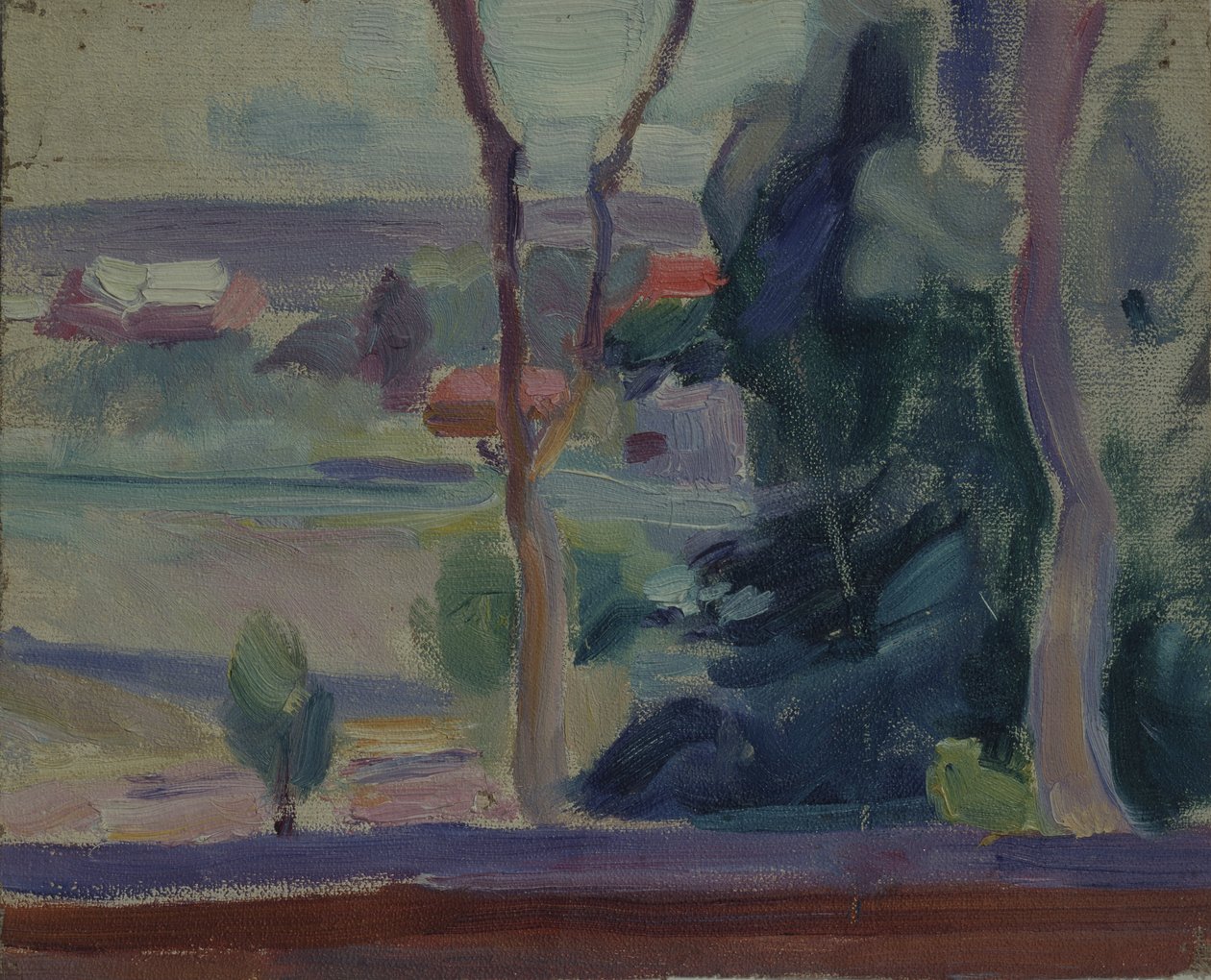 Manzara, 1905 by Yelena Genrichovna Guro
