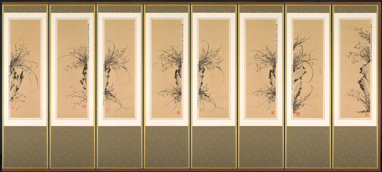 Orkideler ve Kayalar, 1897-98. by Yi Ha eung