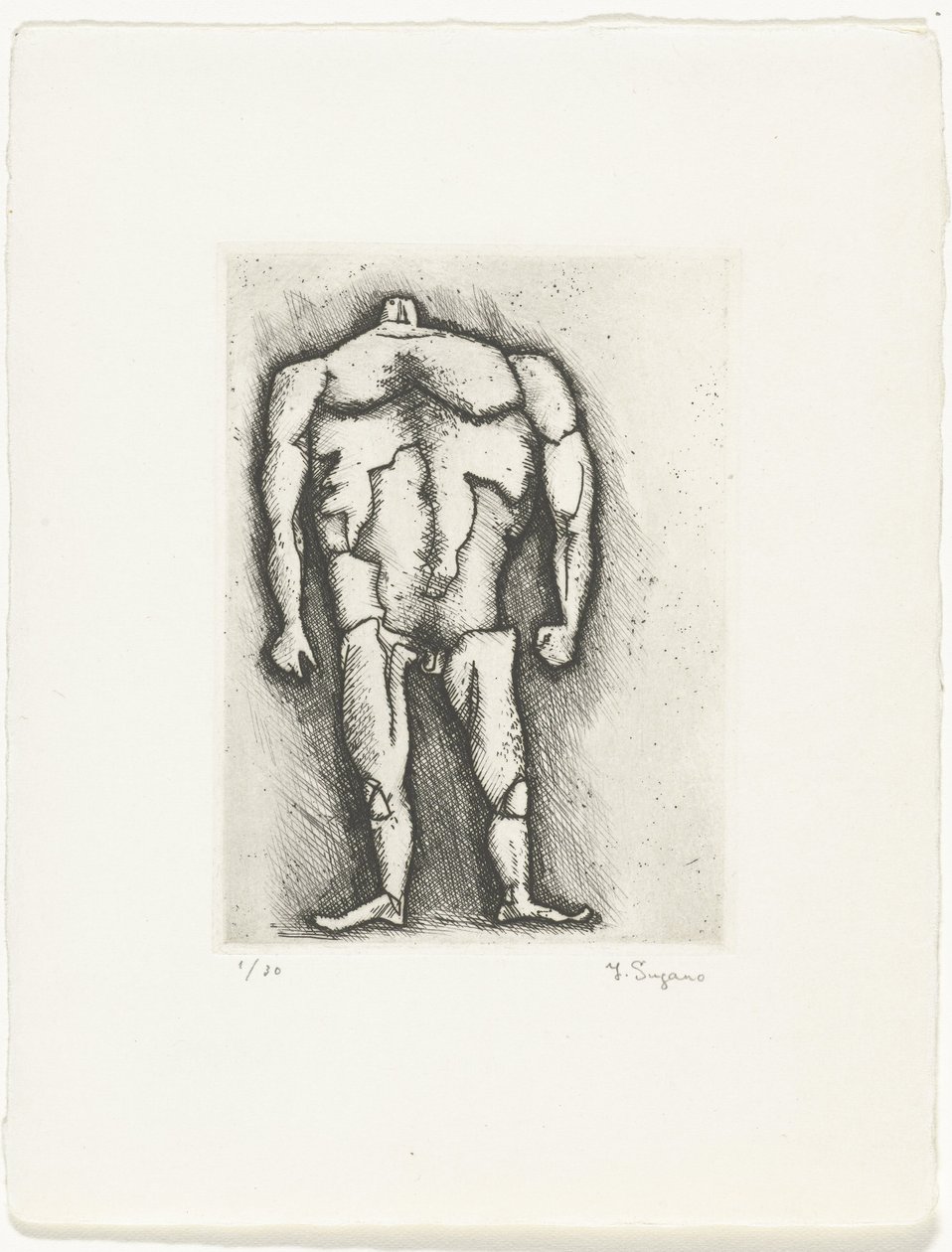 Güçlü adam by Yo Sugano (signed by artist)