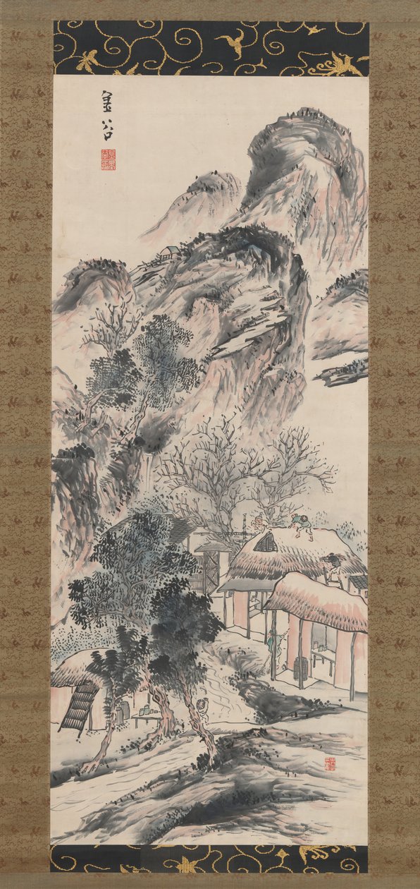 Bahar Temizliği, 19. yüzyıl. by Yokoi Kinkoku