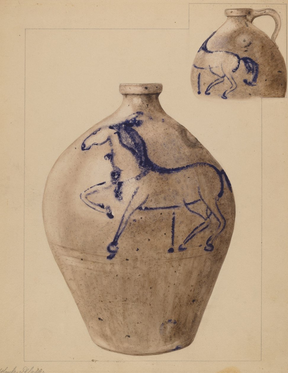 Sürahi, ç. 1937. by Yolande Delasser