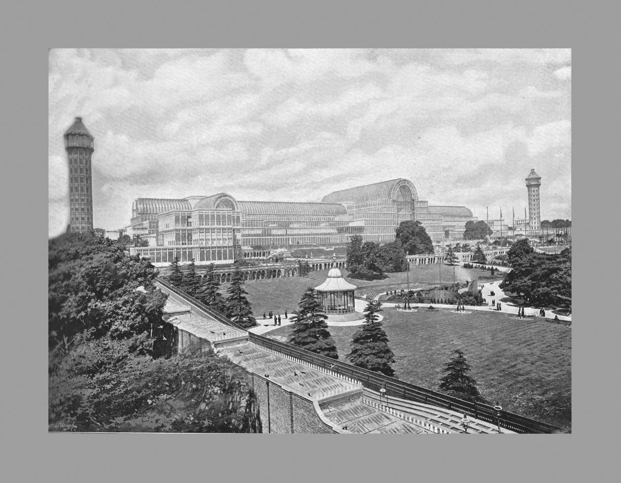 Kristal Saray, Londra, c1900 by York and Son