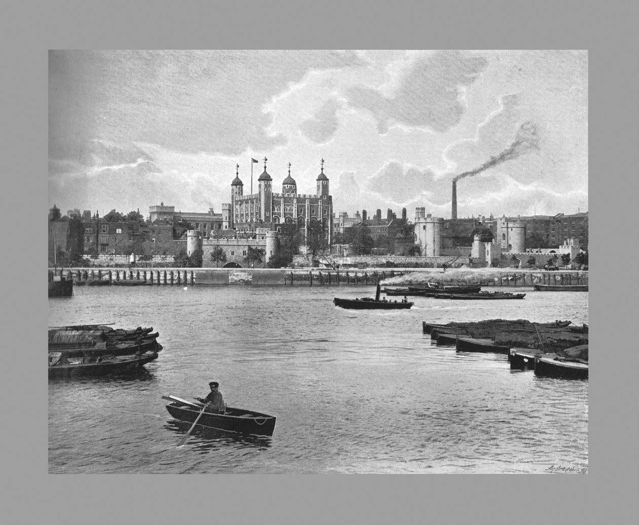 Londra Kulesi, c1900 by York and Son