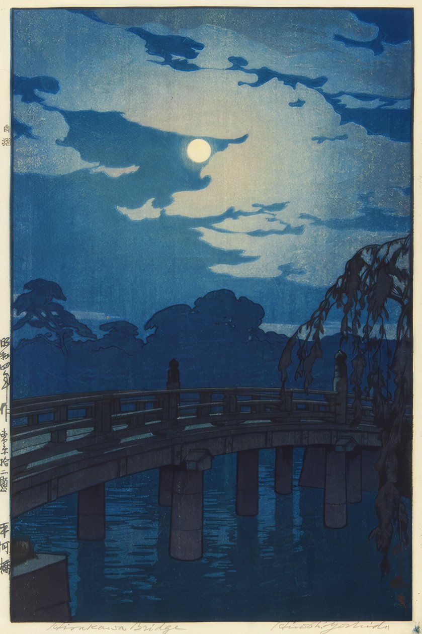 Hirakawa Köprüsü by Yoshida Hiroshi