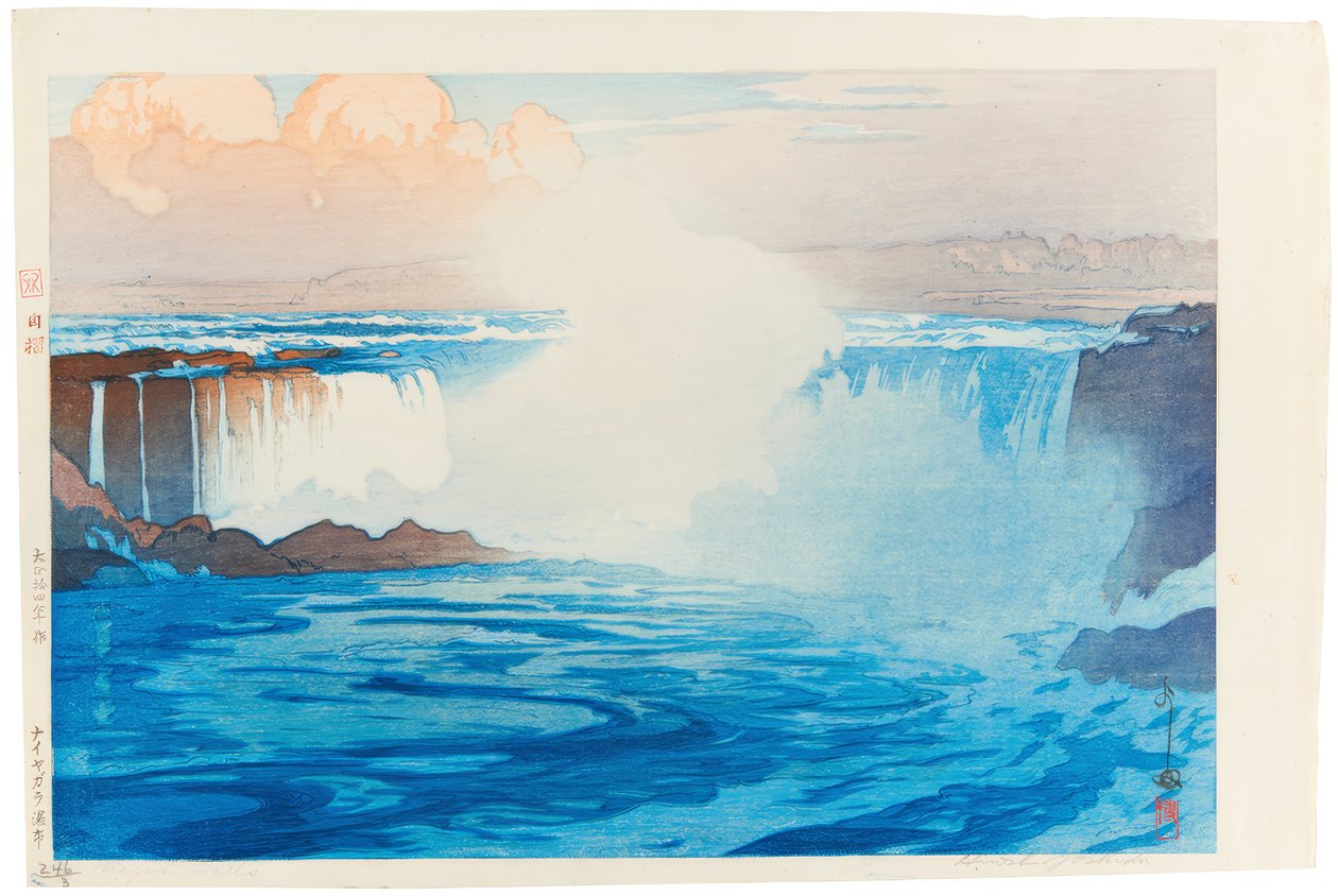 Niagara Şelalesi by Yoshida Hiroshi