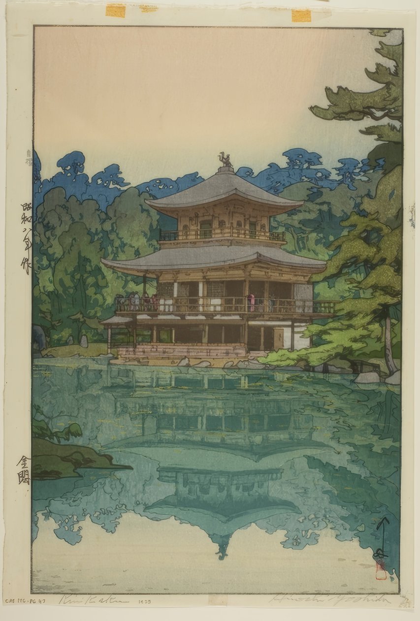 Altın Köşk (Kinkaku) by Yoshida Hiroshi