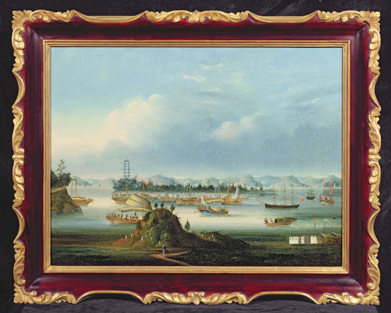 ವಾಂಪೋವಾ, c.1855 (ತೈಲ) ಟರ್ಕ್‌ನಲ್ಲಿರುವ ಆಂಕಾರೇಜ್ by You Qua