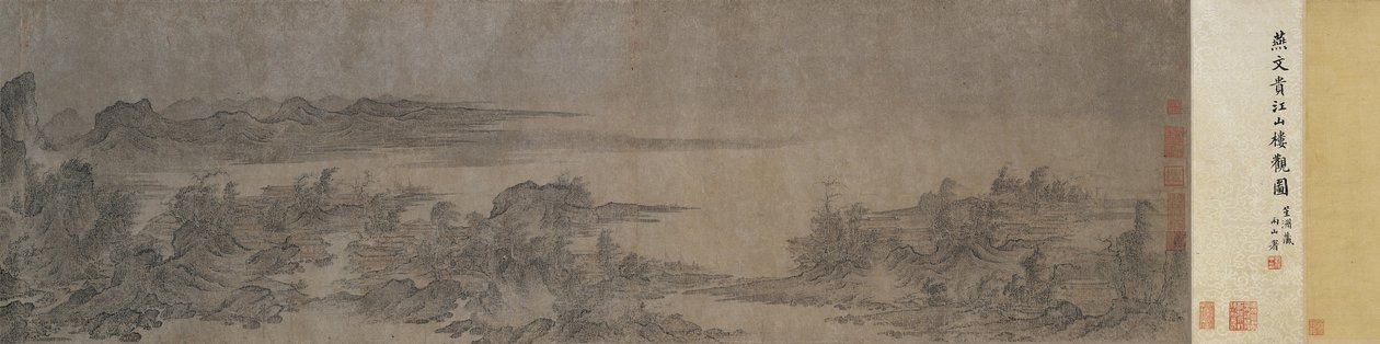 Pavyonlu Peyzaj by Yu Wengui