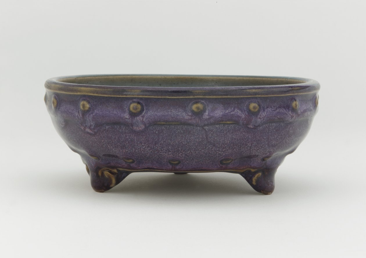 Çizili 10 rakamlı ampul kasesi (seramik) by Yuan Dynasty Chinese School