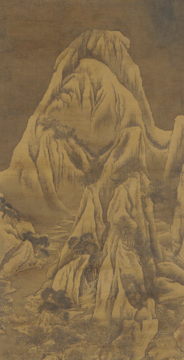 Kış Manzarası, Qing hanedanı, 18. yüzyıl. by Yuan Jiang