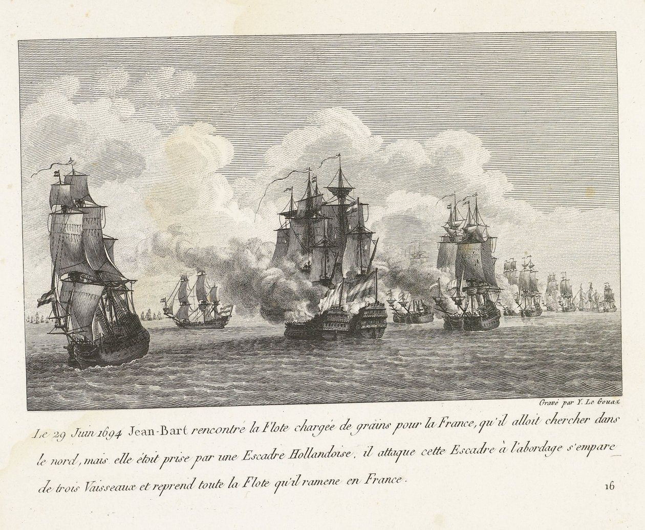 Jan Bart, Hollands eskader, 1694 29 Haziran 1694