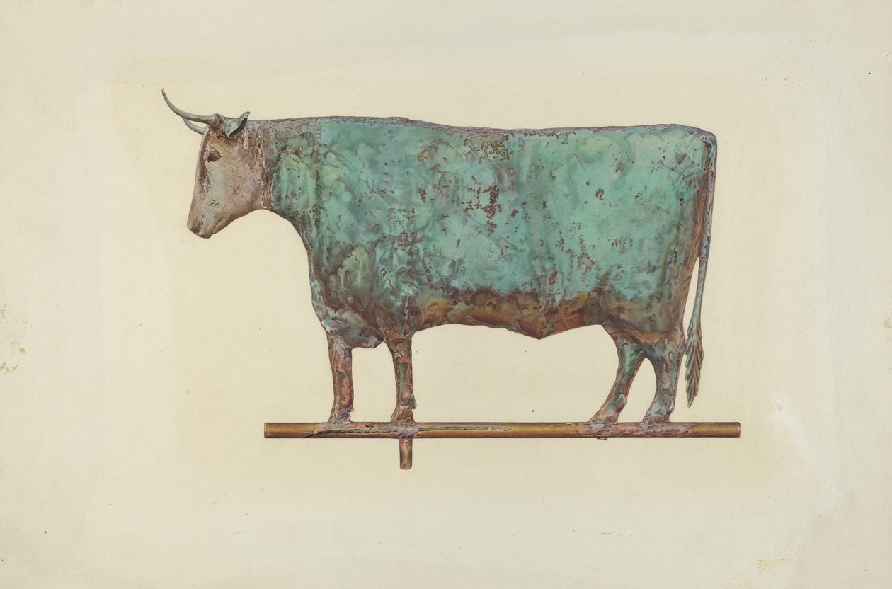 Yönlendirme Rüzgar Gülü, c. 1941. by Zabelle Missirian