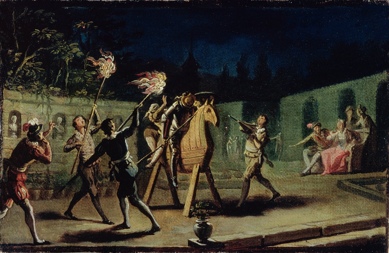 Don Kişot ve Sancho Panza, Clavileno