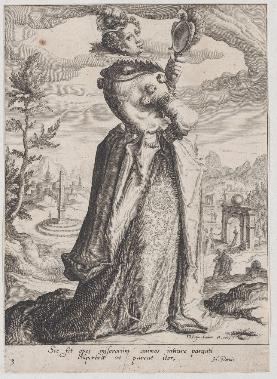 Erdemler ve Kötülüklerden Gurur, 1596-97., 1596-97. by Zacharias Dolendo