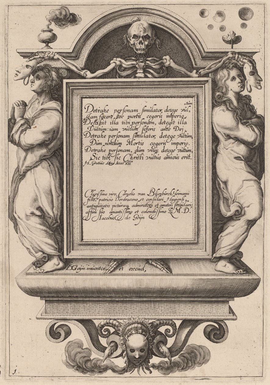 Baş sayfa by Zacharias Dolendo after Jacques de Gheyn II