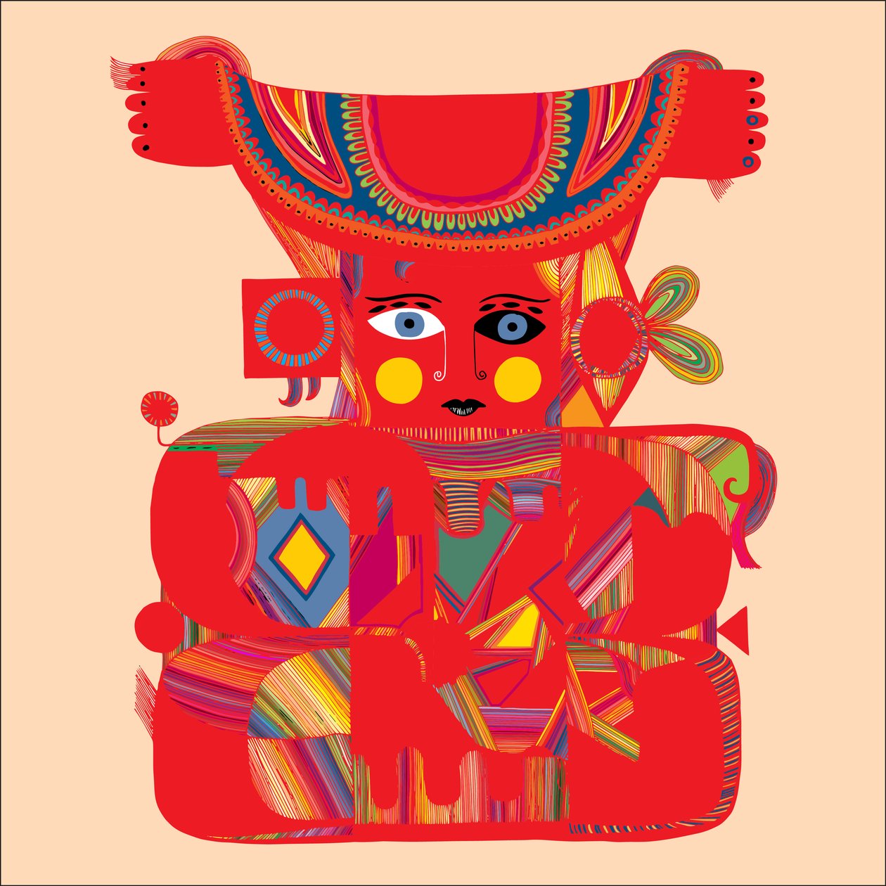 Rus bebek, 2019 (dijital) by Sabina Nedelcheva Williams