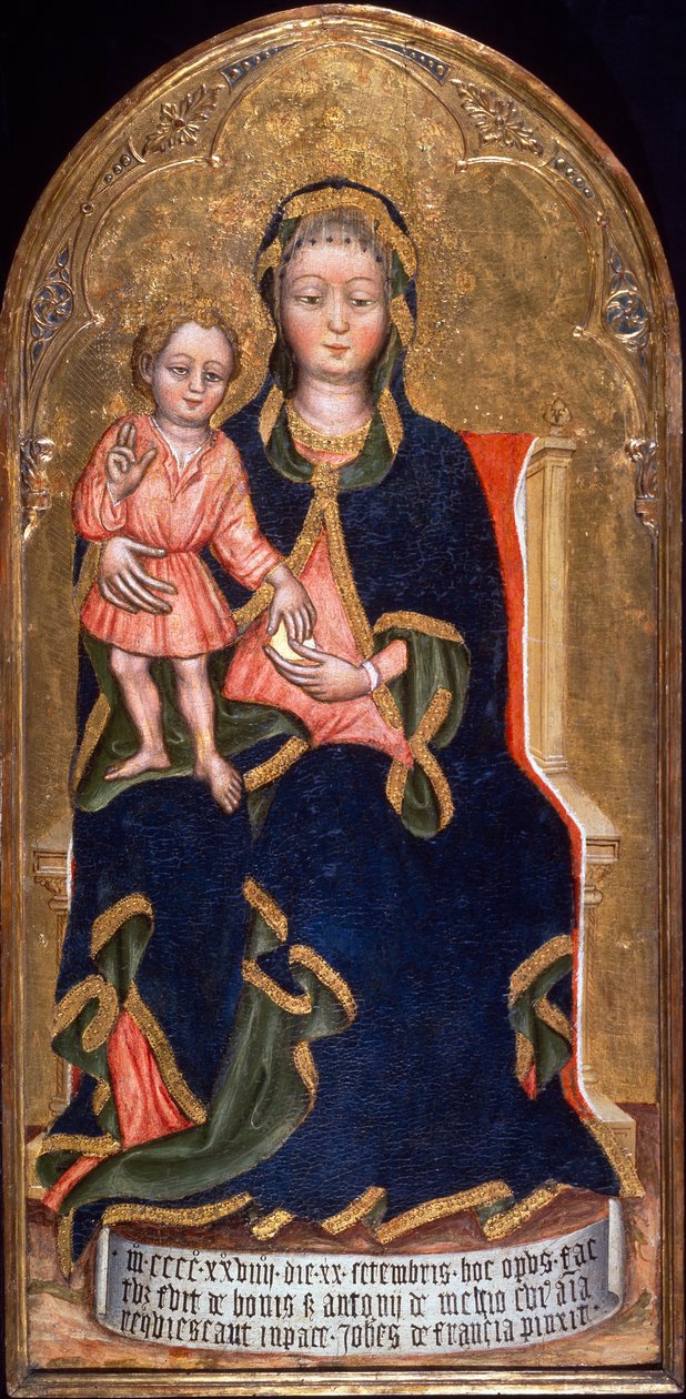 Madonna ve Çocuk (resim) by Zanino di Pietro
