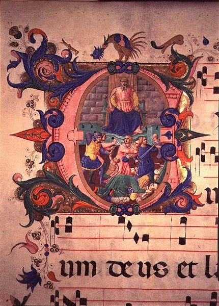 Missal 515 f.13v Masumların Katliamı, 1449