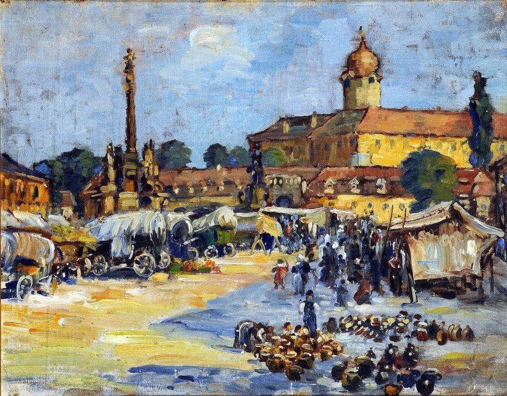 Rakamlarla bir kasaba meydanı pazarı by Zdenka Braunerova