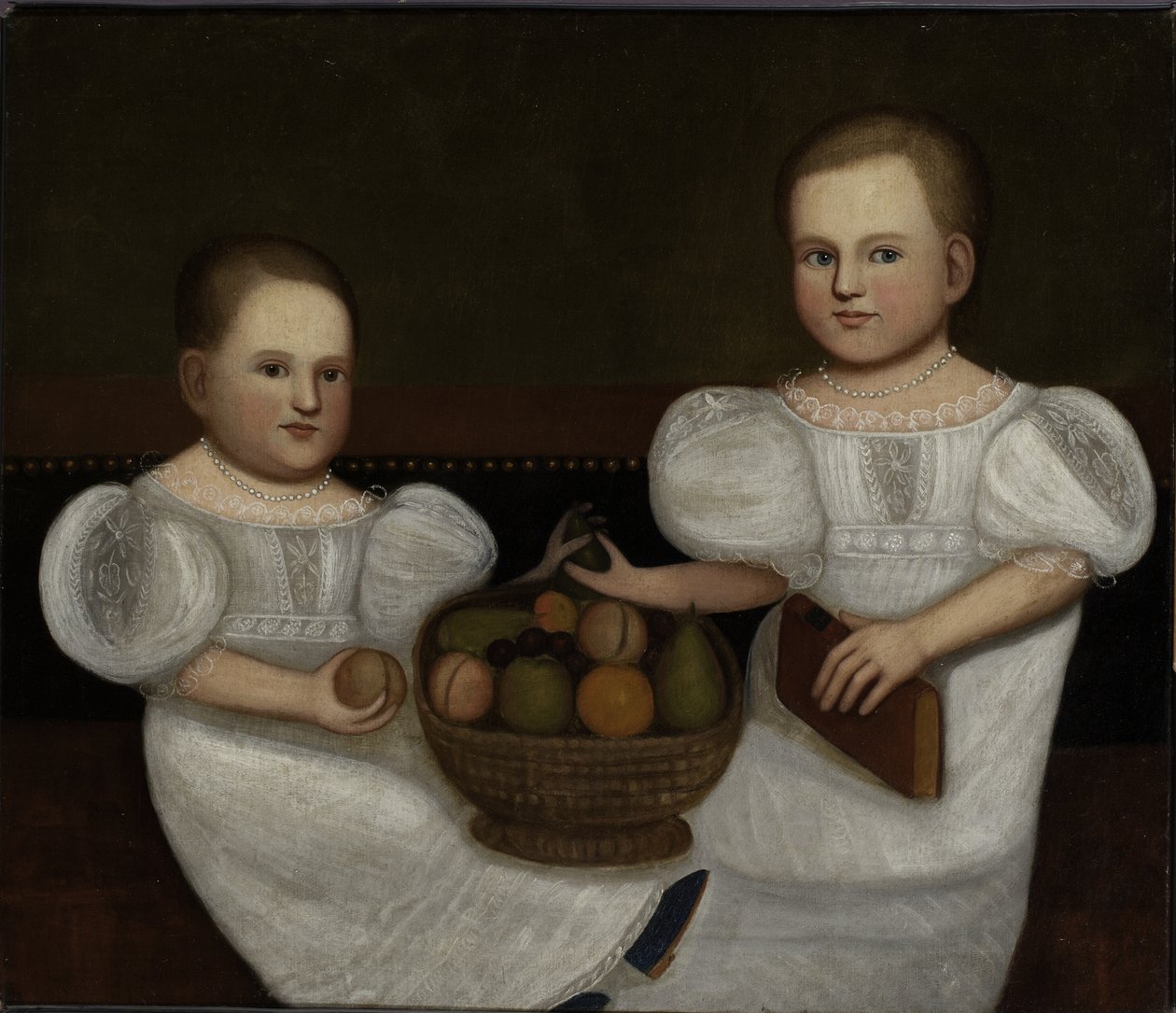 Ester Amelia ve Marcella Eusebia White, 1843 by Zedekiah Belknap